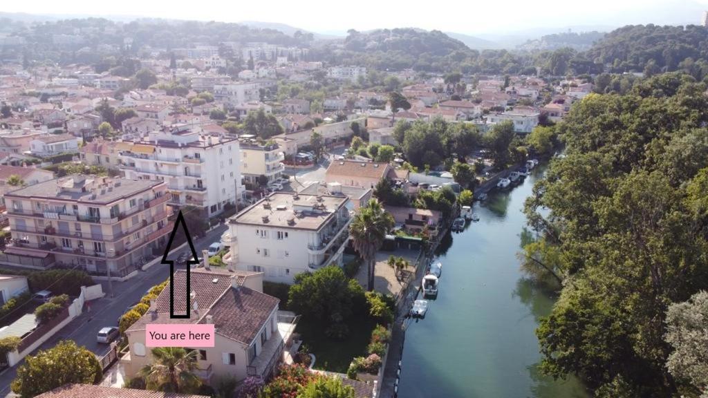 Apartamento Charmant Studio Proche De Nice A 300M Des Plages Villeneuve-Loubet Exterior foto